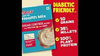 Manna Low GI Health Mix - Sugar Control blend - High protein + High fibre