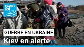 Des chars russes menacent le nord-est de Kiev • FRANCE 24