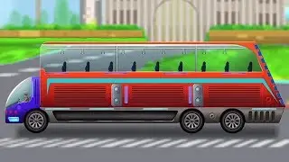 Escada Do Aeroporto | Vídeo Garagem Para Carros | Airport Ladder | Kids Tv Channel Português