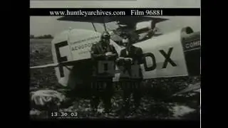 Aviation History In Toulouse France, 1950s - Film 96881