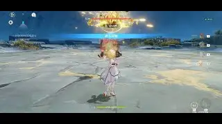 Dire Mode Clear with Natlan Team and Geo Traveler | Veteran Frost Operative No Shield