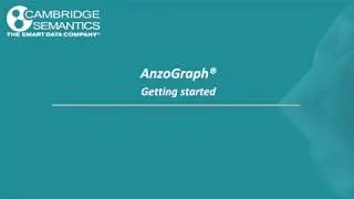 AnzoGraph for Docker - Getting Started