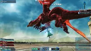 [PSO2] ShadowPlay test with Erythron Dragon Part 1