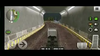 Driving a trank in a tunal😱😱 #games #trackgames #gaming #kids #kidsgames
