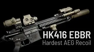 This AEG kicks hard like a GBBR (BOLT BRSS recoil) 💥