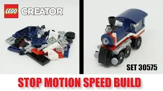 LEGO&reg; Creator 30575 | Train 🚂 (2020) | Stop Motion Build