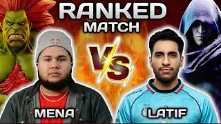 SF6 ▰ Mena RD ( Blanka,)  VS Latif ( M. Bison )  ▰ HLG.
