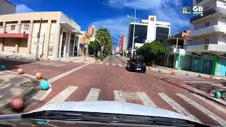 UM PASSEIO DE CARRO PELO CENTRO DE FORTALEZA E AV MONSENHOR TABOSA