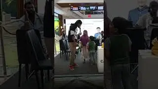 Male MC / Anchor MC Kichu  from Chennai hosting mall activities at Phoenix mall
