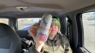 Big Game energy drink review cotton candy flavor