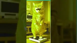 बिल्ली wackout karke apna wait losss karti hai 🐱🐱#cat lover cat ke videos ##