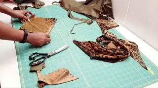 LEOPARD PRINT TREND FASHION BAG | HOW TO WEAR| DIY HANDMADE