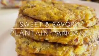 Baked PLANTAIN pancake