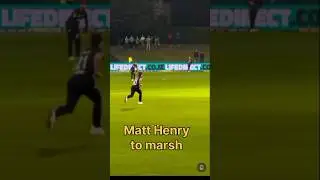 Mitch marsh vs matt Henry 🔥🔥🔥#trending #cricketshort#cricket