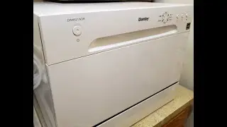 Danby Countertop Dishwasher Review for model no DDW621WDB.
