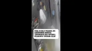 Viral! Pegawai JFC Candikuning Bedugul Tersungkur Usai Dipukuli, Pelakunya Terekam Jelas CCTV