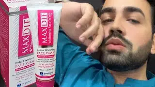 Maxdif facewash for skin whitening review | best facewash for skin lightening and whitening |
