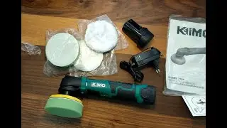 Kimo Kablosuz Mini Polisaj Makinesi Kutu Açılışı - Kimo Cordless Mini Polisher Unboxing (Aliexpress)