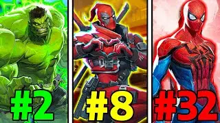 Ranking Every Marvel Rivals Hero Based On Their Lore Strength