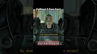 Fun fact in Fallout 3 with a lesser known ending! #fallout #fallout3 #gaming #facts #fact #ending