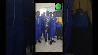 Head Of St Elizabeth Police Congratulating STETHS On Their Dacosta Cup ⚽ Victory