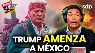 Trump quiere BOMBARDEAR México y Monreal manda a la CONGELADORA a Gertz Manero