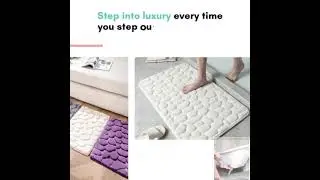 Ultra-soft and absorbent bath rug???