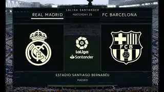 FIFA 21 REAL MADRID VS FC BARCELONA XBOX ONE GAMEPLAY NO COMMENTARY