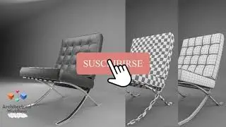 Modelos 3D free _ Barcelona Chair
