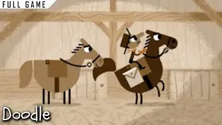155th Anniversary of the Pony Express (2015) | Google Doodle | Full Game