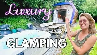 #120 Luxurious Glamping Getaway at Sunridge Retreats: Treehouse, Lodge, Geodome & More!