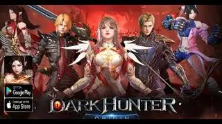 Gameplay Dark Hunter - Origin (Lanzamiento Oficial) Android APK IOS MMORPG 2023!