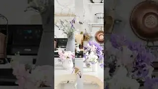 Cozy shabby chic kitchen💝ideas to get inspired #shabbychicstyle