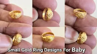 Gold Small Ring Designs For Baby with weight and price/pure gold ring designs with price 
