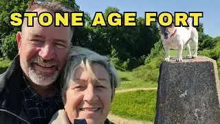 Hiking a STONE AGE FORT. Archaeological Adventure