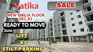 2bhk Vatika New Emilia Floors with Lift and Roof rights ||Vatika  Sector,83 Gurgaon || 9818646102