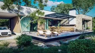 Casa pe un nivel - 150 mp, 3 dormitoare, terasa | Casa Alina by 12HC