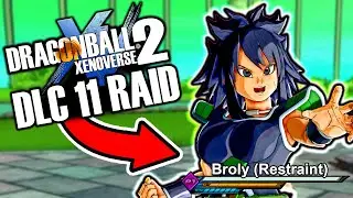 NEW DLC 11 Broly (DBS) Restraint Raid Boss Info & Dates! Xenoverse 2 Free Update Raid Rewards
