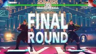 Ed Gameplay Mirror Matches - Street Fighter 5 Beta