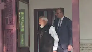 AHMEDABAD PM NARENDRA MODI VISITS GANDHI AASHRAM WITH GERMAN CHANCELLOR FRiEDRICH MERZ