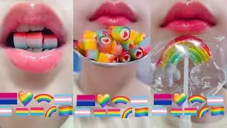 PRIDE MONTH Asmr Mukbang #asmr #mukbang #eating #food #satisfying #lgbt #pride #lgbtq #youtube