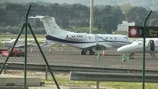 Private Embraer 505 Phenom 300 HA-EMA at Malaga LEMG