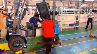 BYD Stapler Test und Produktion in China