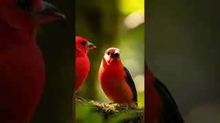 Relaxing Forest Bird Chirping Ambience Music, Reduce Stress Calm Our Mind Naturally #ambient #shorts