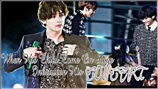 When His Child Come On Stage Inbetween His Concert||Taekook ff||Vkook Oneshot