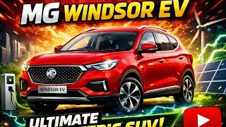 &ldquo;New MG Windsor EV 2025 ⚡ Full Walkaround | Electric Sedan First Look&rdquo;🔥🔥