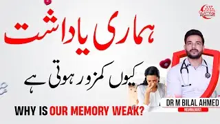 Yadasht Ki Kamzori Ki Wajah | What Are The Causes of Memory Loss? | Yadasht Kamjor Kyu Hoti Hai