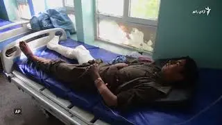 کفن پر سرمعترضان، په غزني ولایت کې د جنګ پای ته رسیدل غواړي