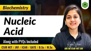 Unit-1 Biochemistry| Nucleic Acid Detailed Discussion | Components | Biosynthesis | CSIR-NET JRF