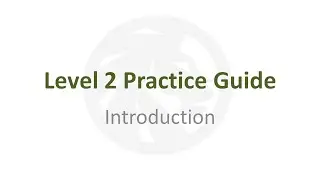 Level 2 Practice Plan - Intro